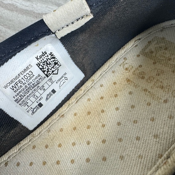 Kate Spade X Keds Triple Decker Satin Bow Tie Slip On Sneakers Size 6 - Picture 5 of 8